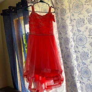 Girls pageant dress